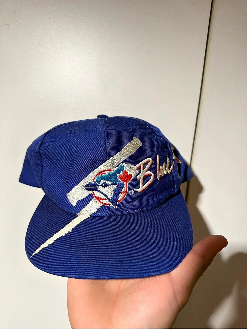 Mitchell & Ness Toronto Blue Jays Blue Embroidered Hat